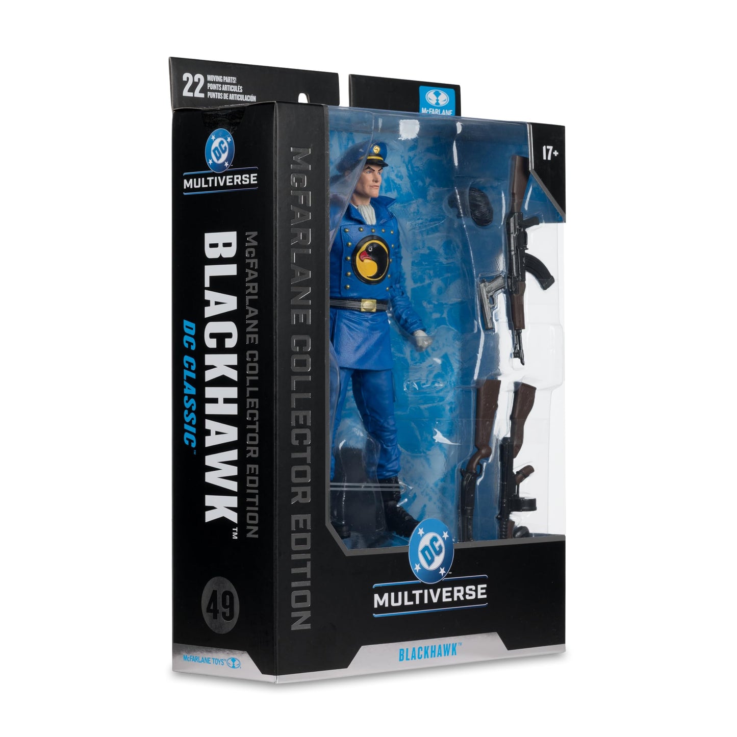McFarlane Toys DC Multiverse Blackhawk 7in Action Figure | DC Classics Collector Edition #49