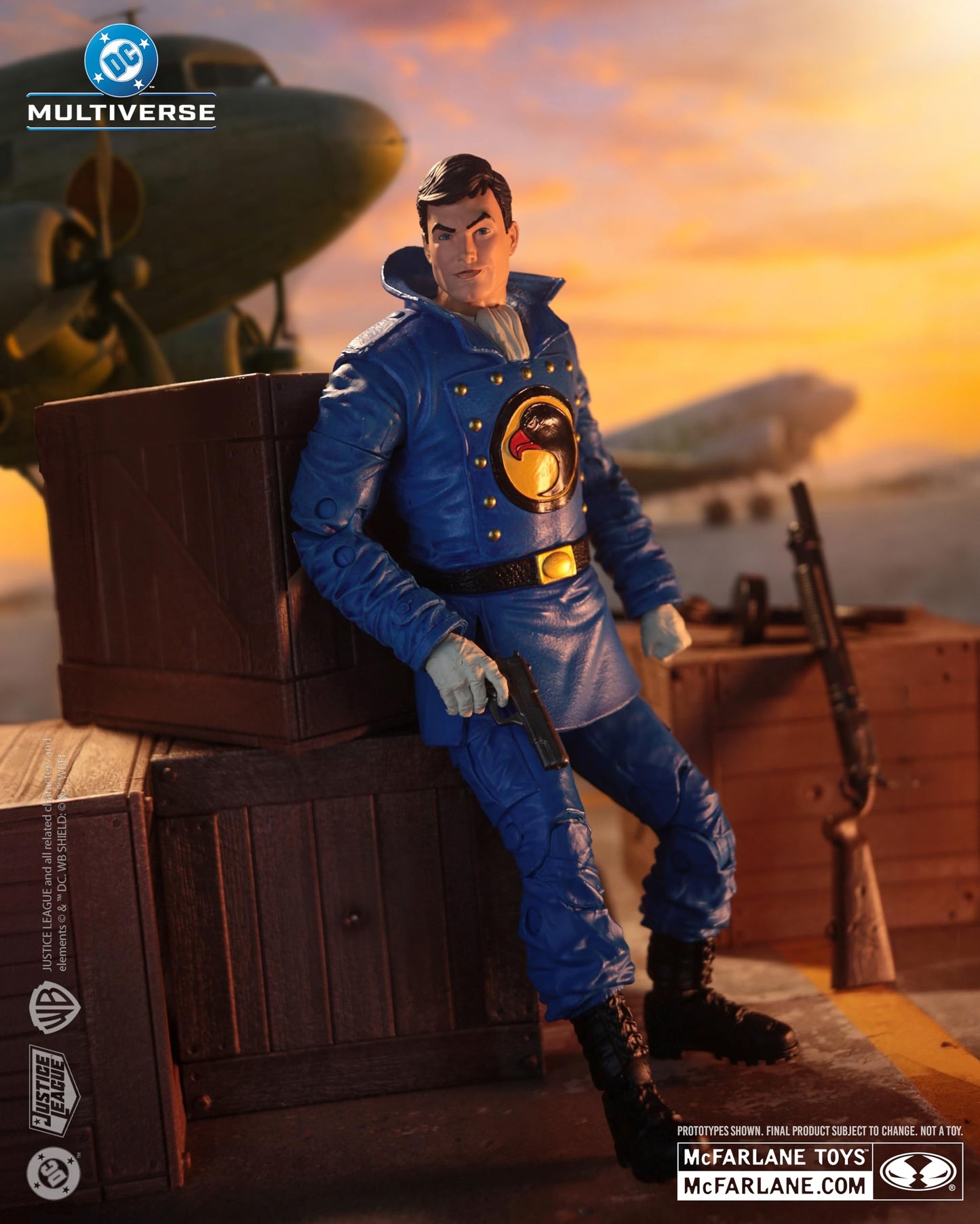 McFarlane Toys DC Multiverse Blackhawk 7in Action Figure | DC Classics Collector Edition #49