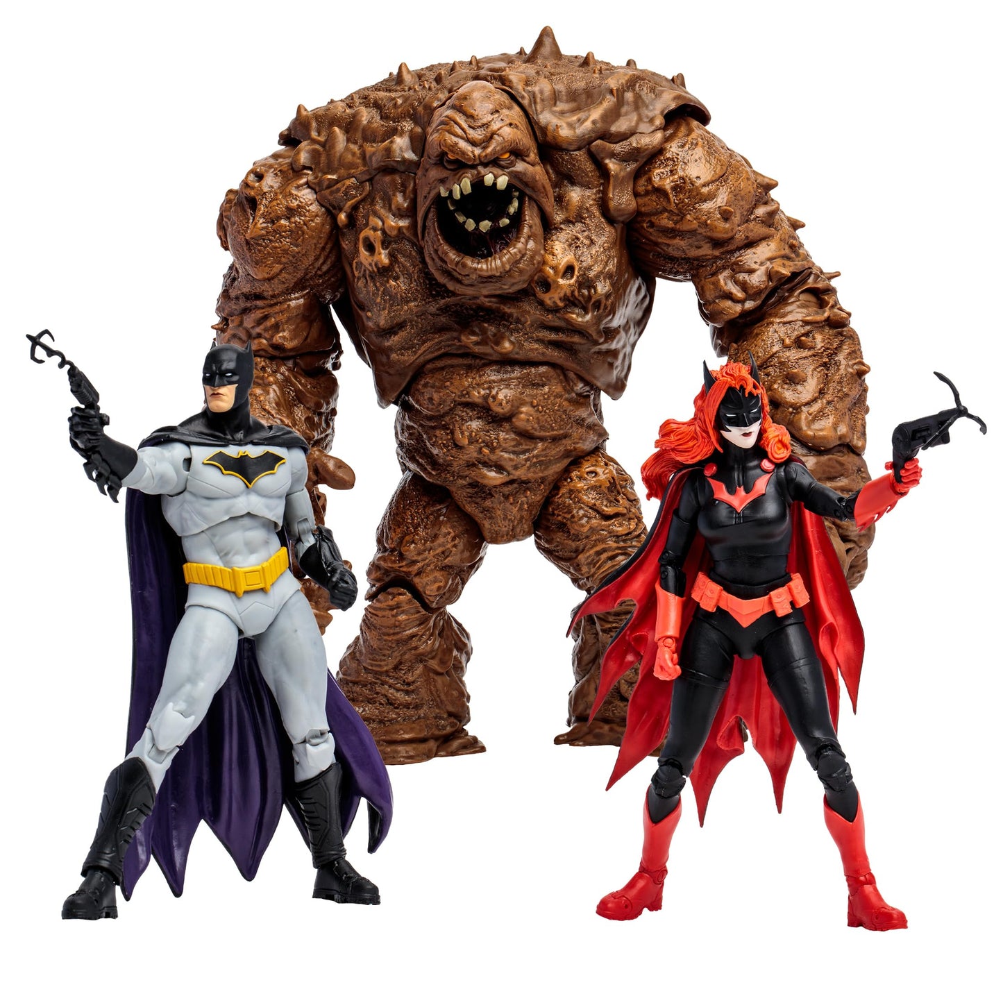 McFarlane Toys DC Multiverse Clayface Batman & Batwoman 3pk – Gold Label, Amazon Exclusive