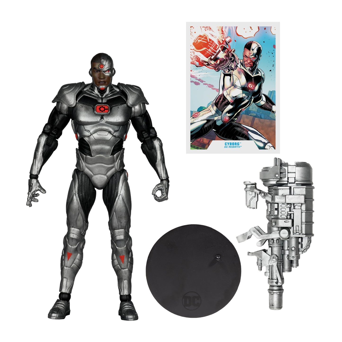 McFarlane Toys DC Multiverse Cyborg (DC Rebirth) 7-Inch Figure
