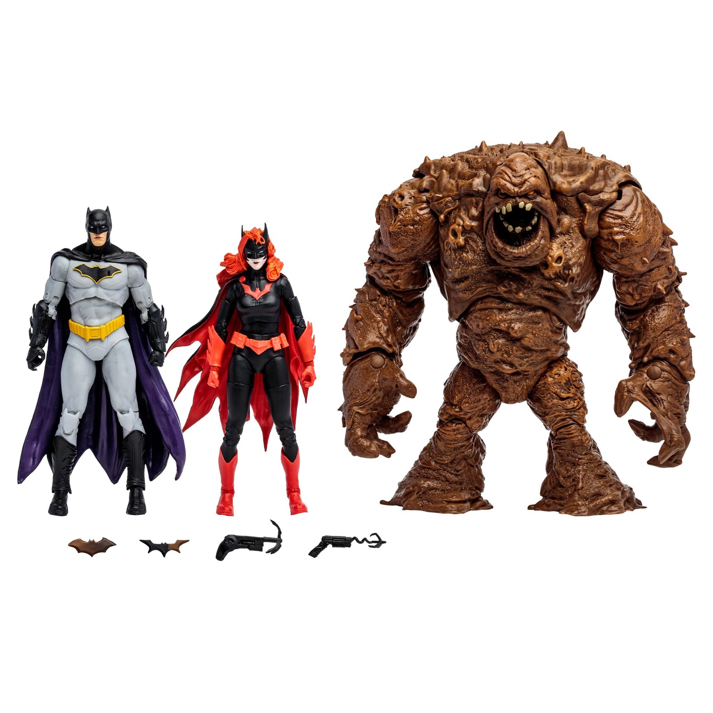 McFarlane Toys DC Multiverse Clayface Batman & Batwoman 3pk – Gold Label, Amazon Exclusive