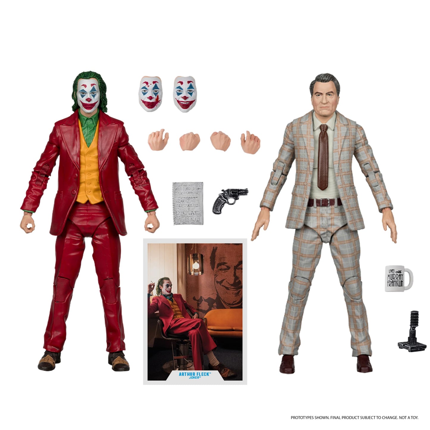 McFarlane Toys DC Multiverse Joker Movie Limited Edition Deluxe Collector Set – Live with Murray Franklin