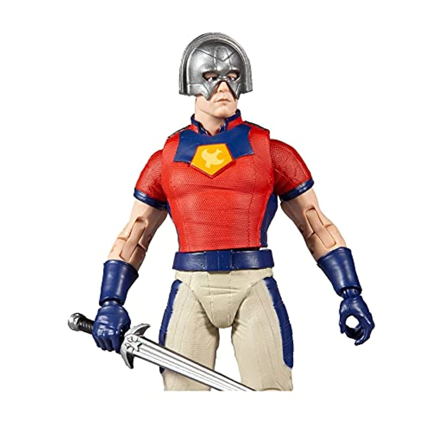 McFarlane Toys DC Multiverse Peacemaker 7-inch Action Figure with Build-A King Shark Piece