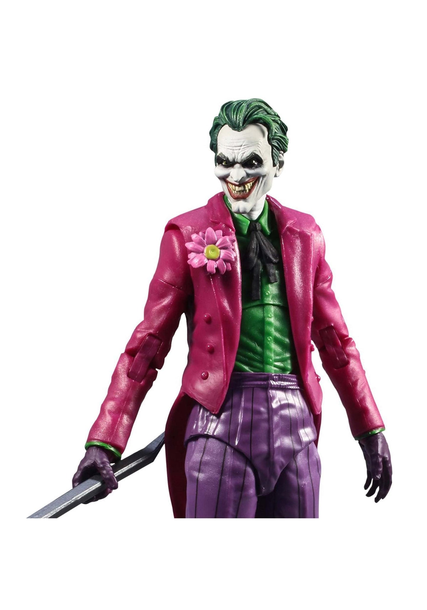 McFarlane Toys DC Multiverse The Joker: The Clown – 7-Inch Figure with Joker Fish, Crowbar & Base