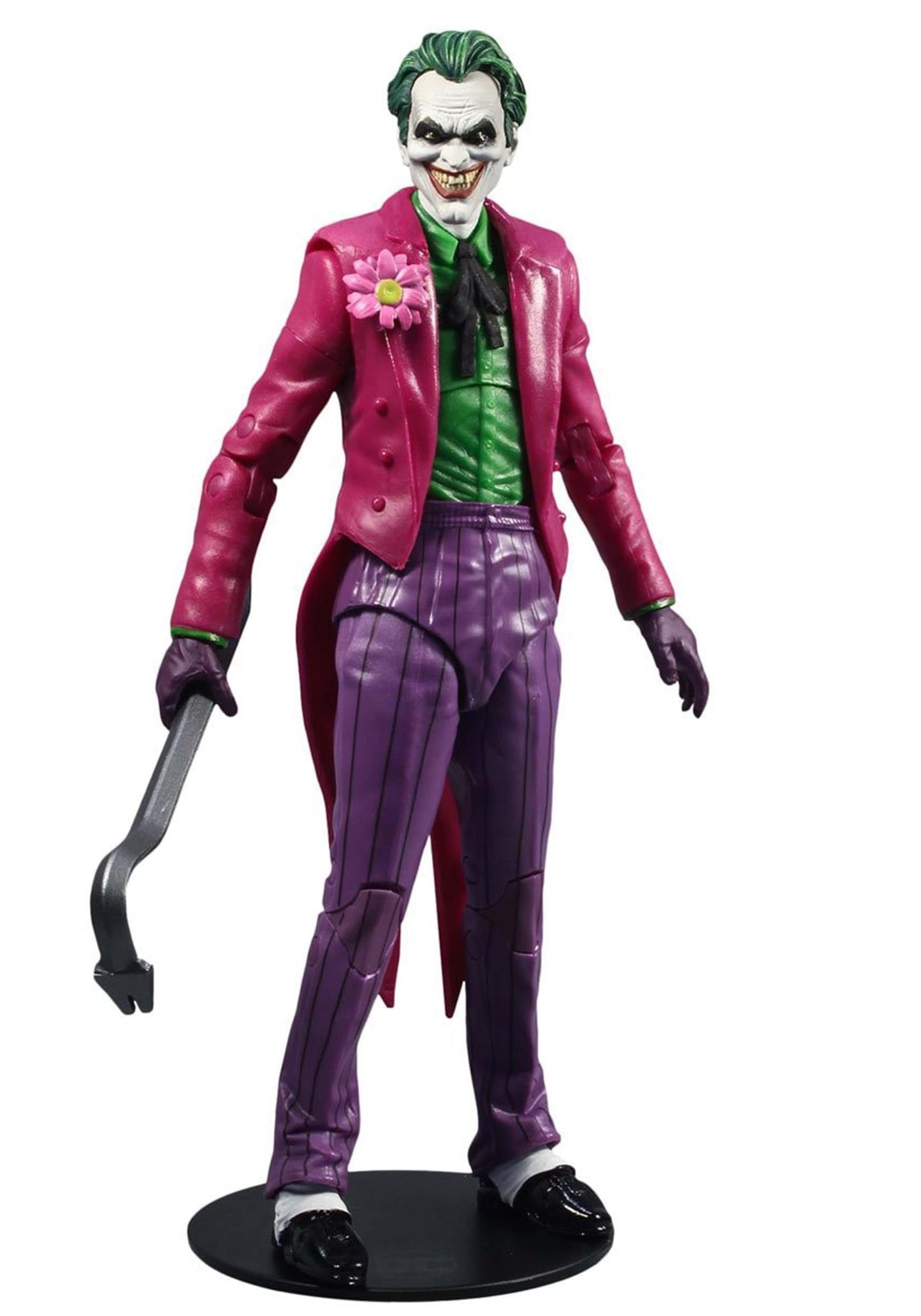 McFarlane Toys DC Multiverse The Joker: The Clown – 7-Inch Figure with Joker Fish, Crowbar & Base