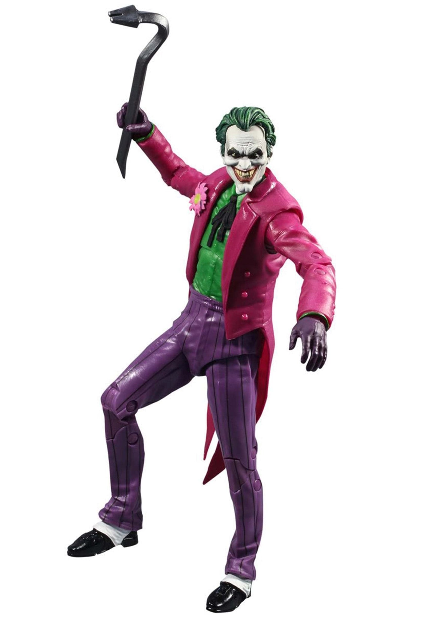 McFarlane Toys DC Multiverse The Joker: The Clown – 7-Inch Figure with Joker Fish, Crowbar & Base