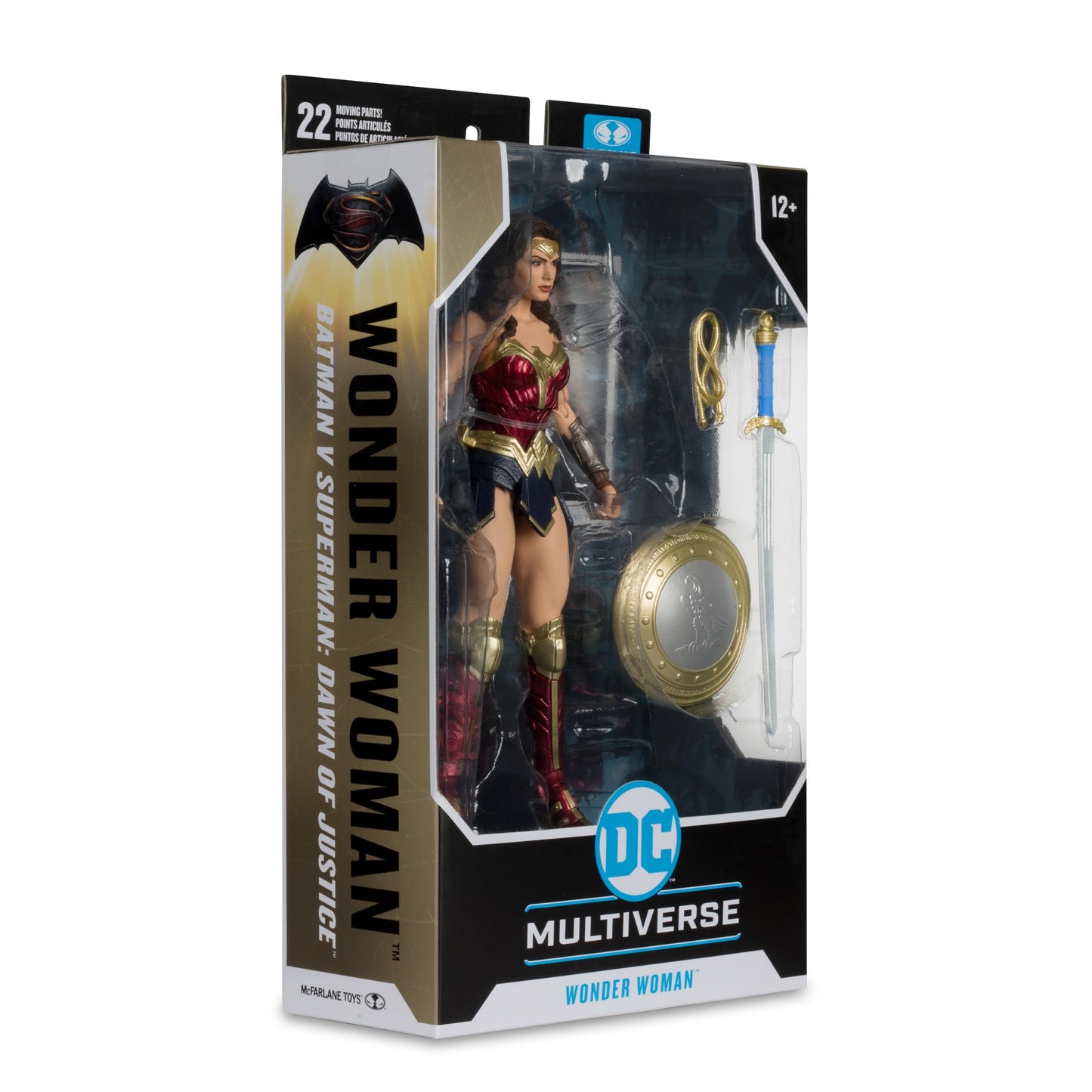 McFarlane Toys DC Multiverse Wonder Woman 7in Action Figure – Batman v Superman: Dawn of Justice