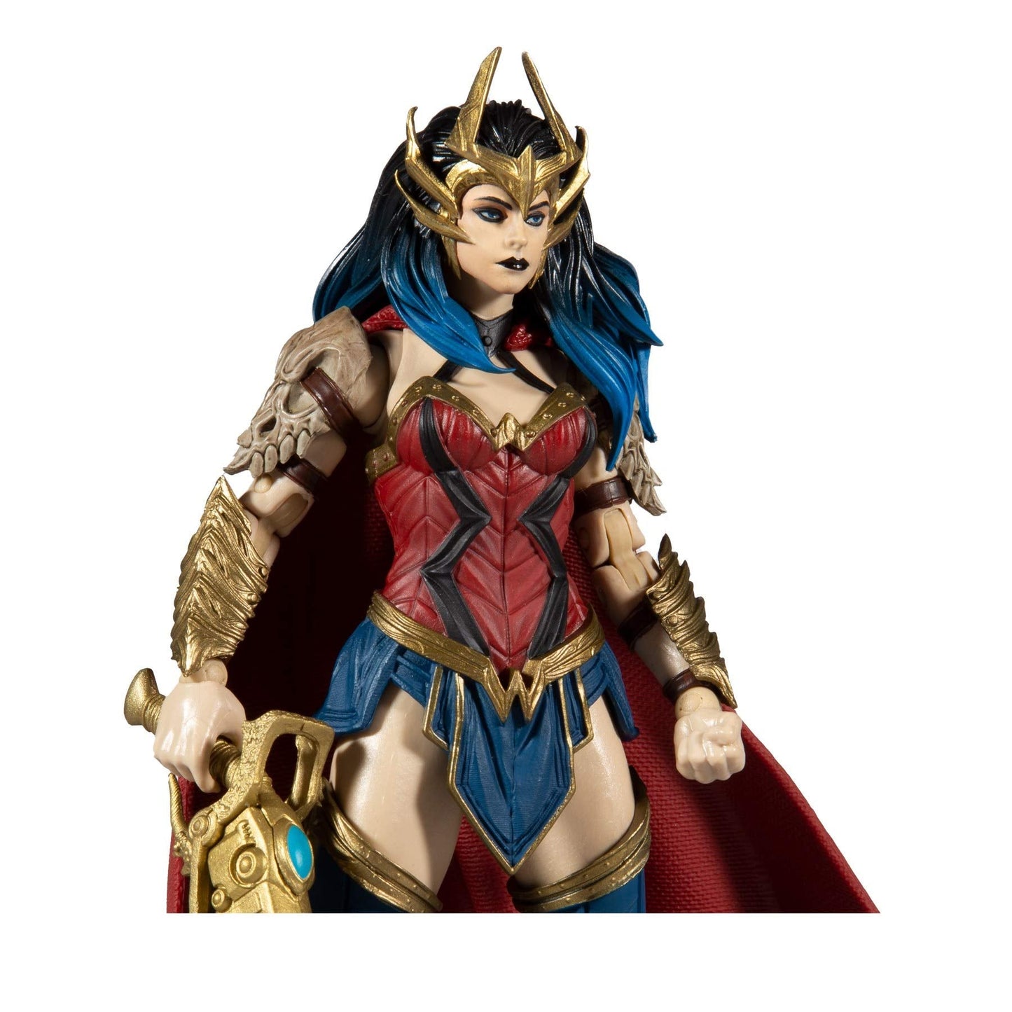 McFarlane Toys DC Multiverse Dark Nights: Death Metal Wonder Woman 7-inch Action Figure with Build-A Darkfather Parts