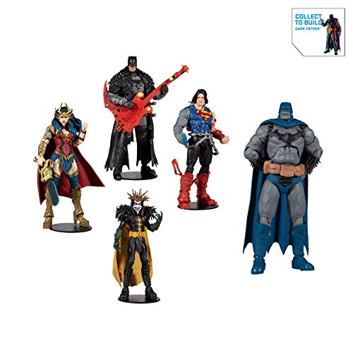 McFarlane Toys DC Multiverse Dark Nights: Death Metal Wonder Woman 7-inch Action Figure with Build-A Darkfather Parts