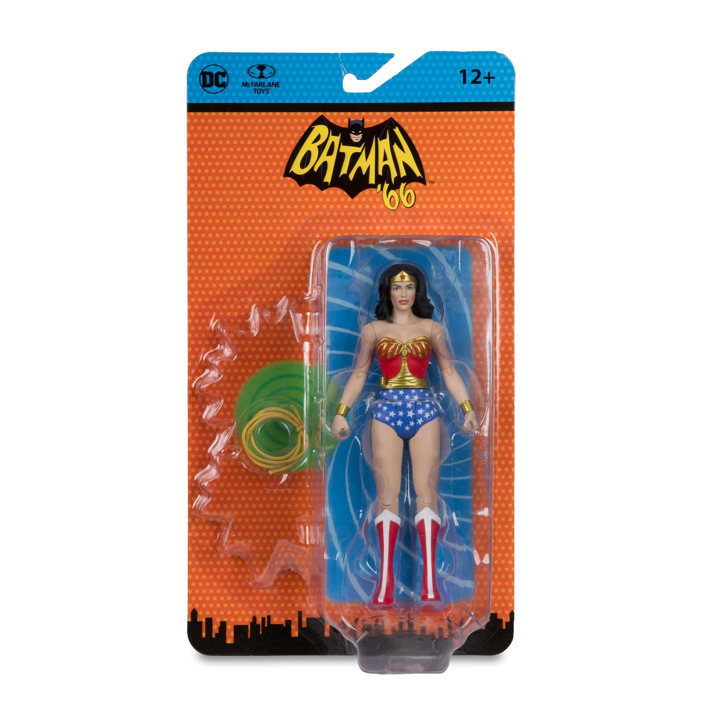 McFarlane Toys DC Retro Wonder Woman 6in Action Figure – Batman 66 Comic Edition