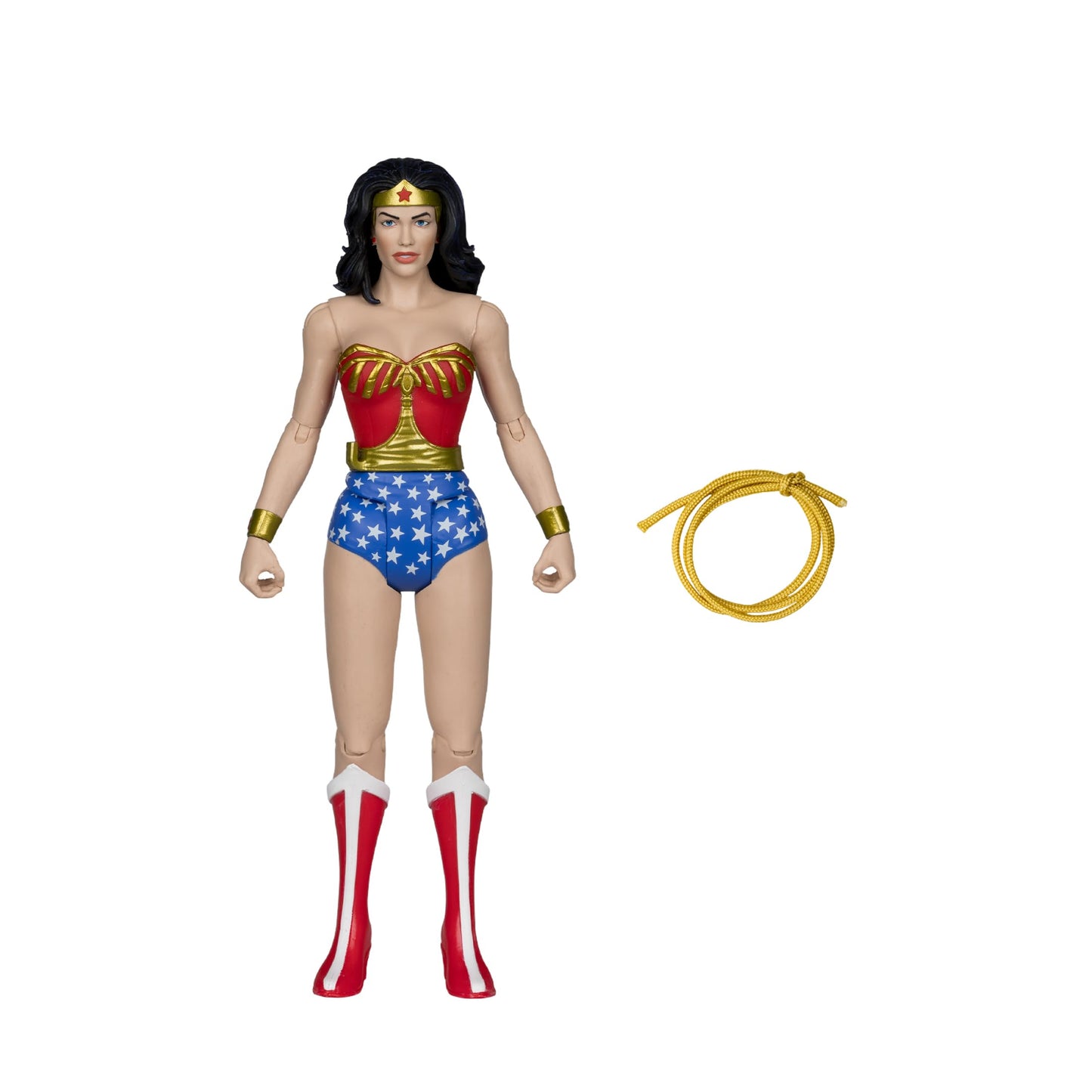 McFarlane Toys DC Retro Wonder Woman 6in Action Figure – Batman 66 Comic Edition