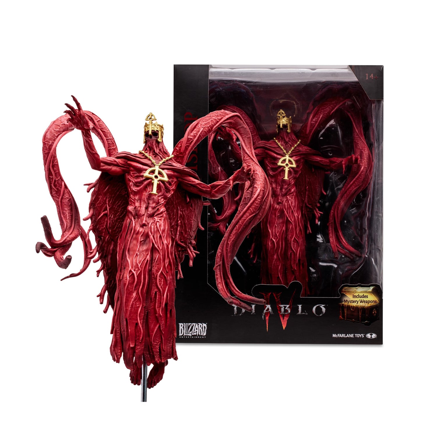 McFarlane Toys Diablo IV Blood Bishop 1:12 Scale Posed Figure | Collectible Figure