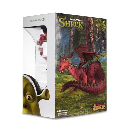 McFarlane Toys DreamWorks Dragon Shrek 12in Posed Figure – 30th Anniversary Collectible