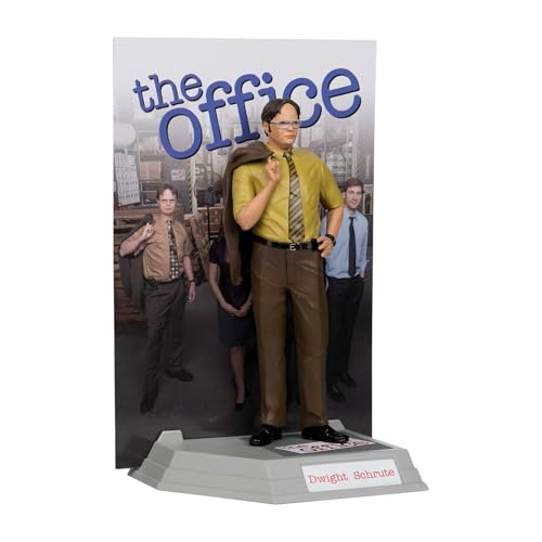 McFarlane Toys Dwight Schrute 6in Posed Figure – The Office Collectible