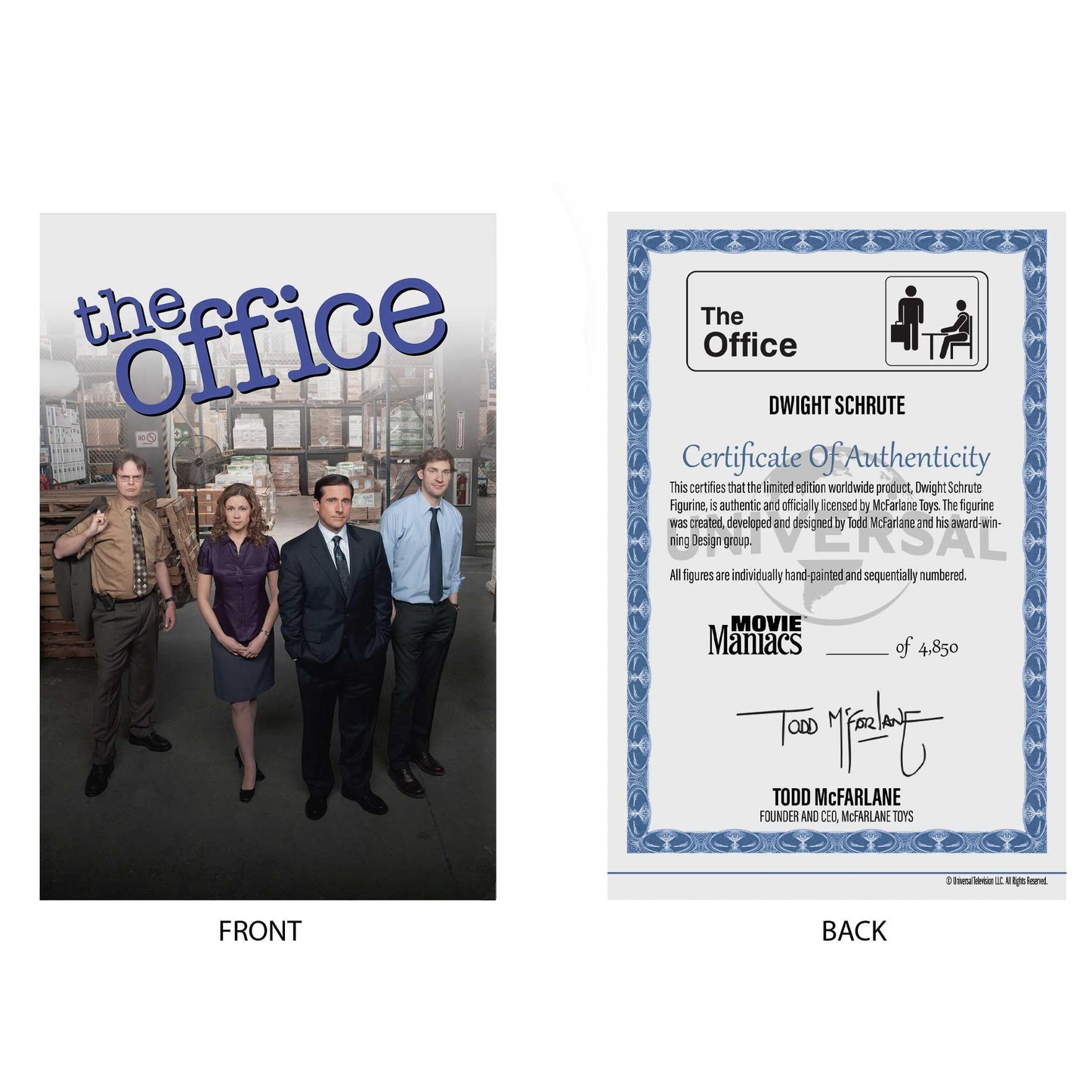 McFarlane Toys Dwight Schrute 6in Posed Figure – The Office Collectible