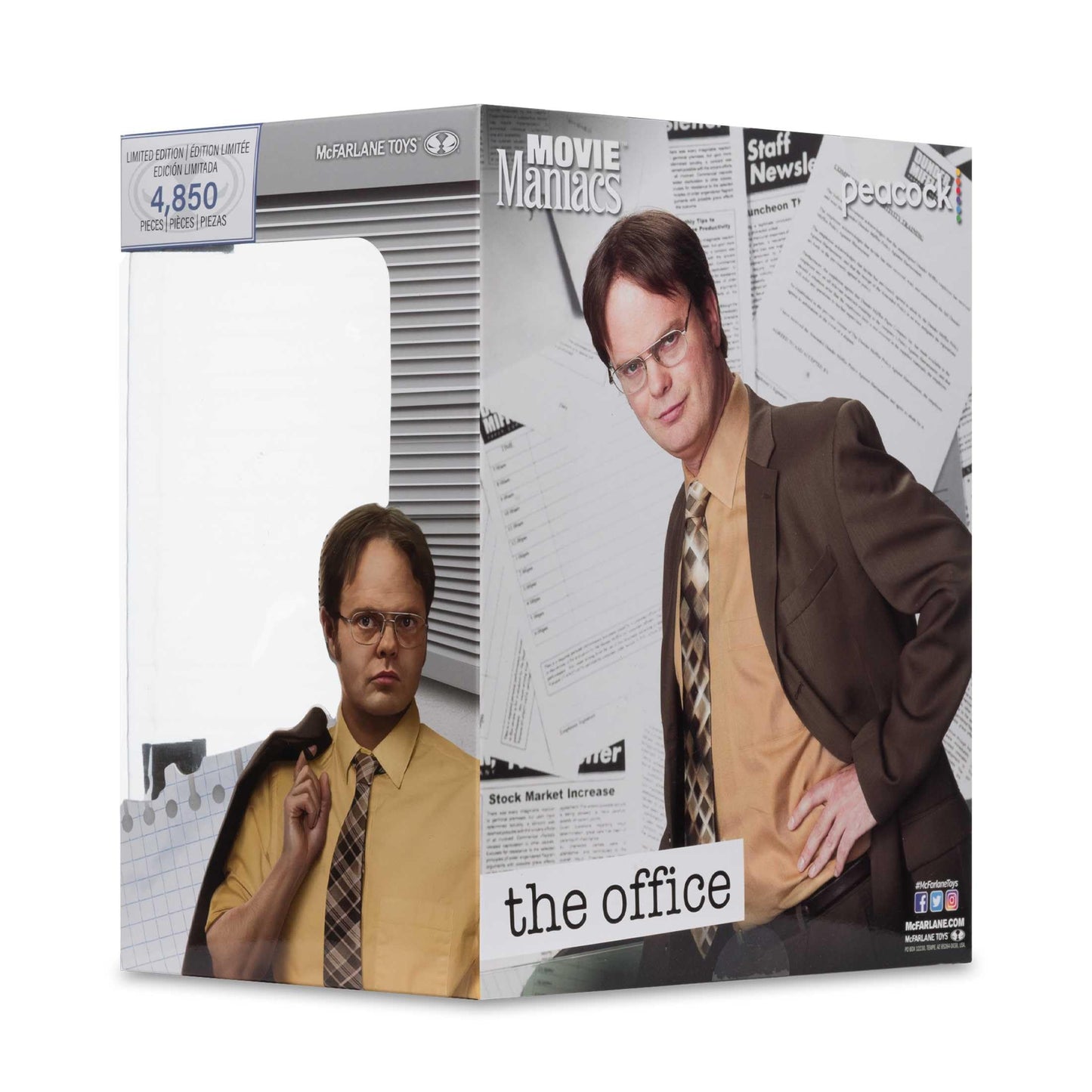 McFarlane Toys Dwight Schrute 6in Posed Figure – The Office Collectible