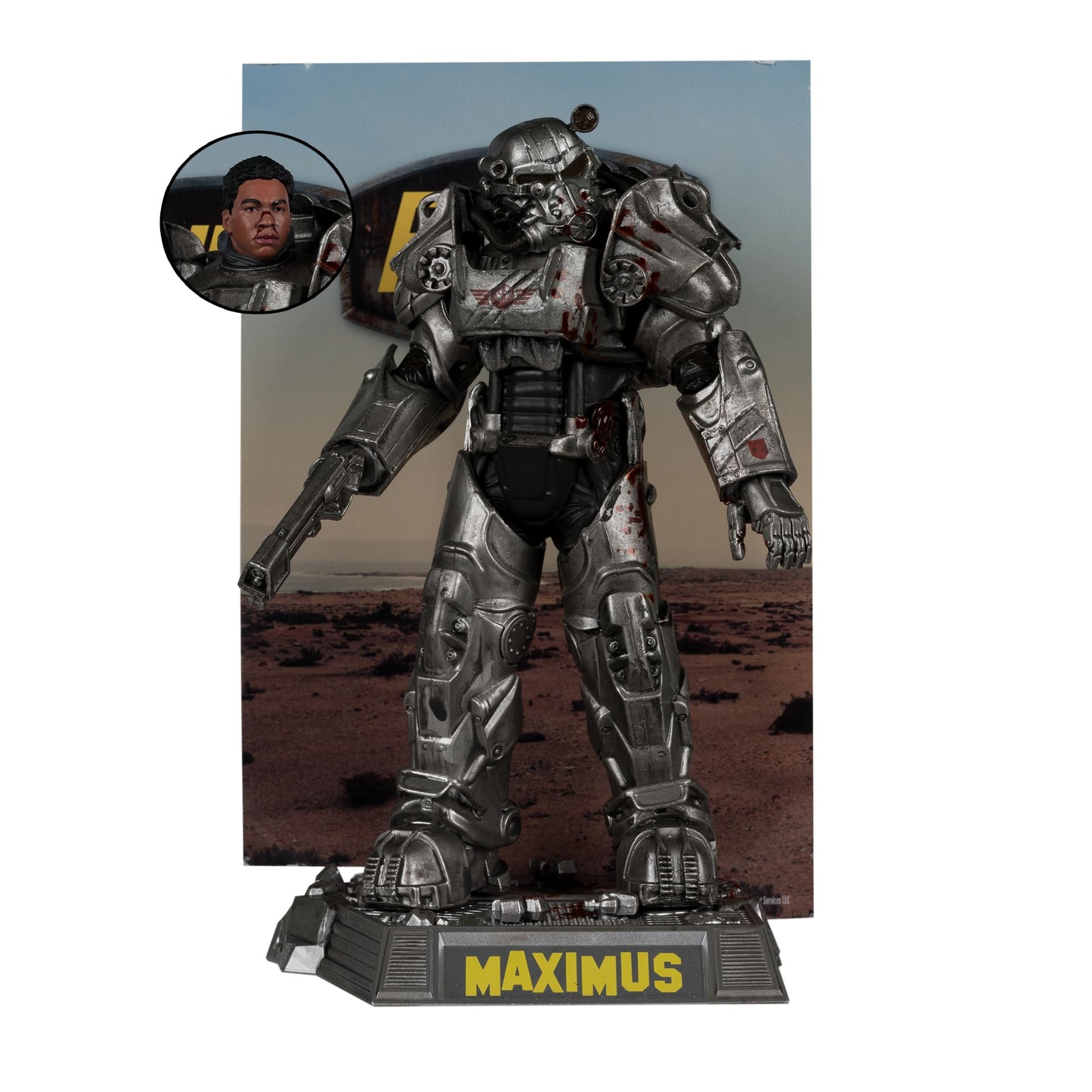 McFarlane Fallout Lucy, Maximus, The Ghoul & Vault Boy 6in Figures 4-Pack