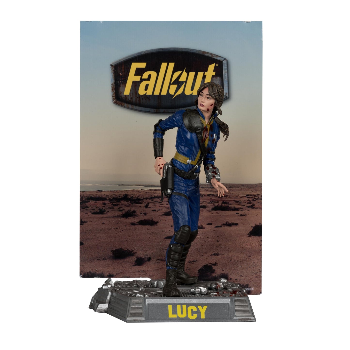 McFarlane Fallout Lucy, Maximus, The Ghoul & Vault Boy 6in Figures 4-Pack