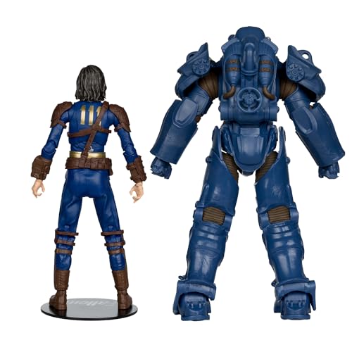 McFarlane Toys Fallout 4 T-60 Vault Tec & Sole Survivor 7-Inch 2-Pack