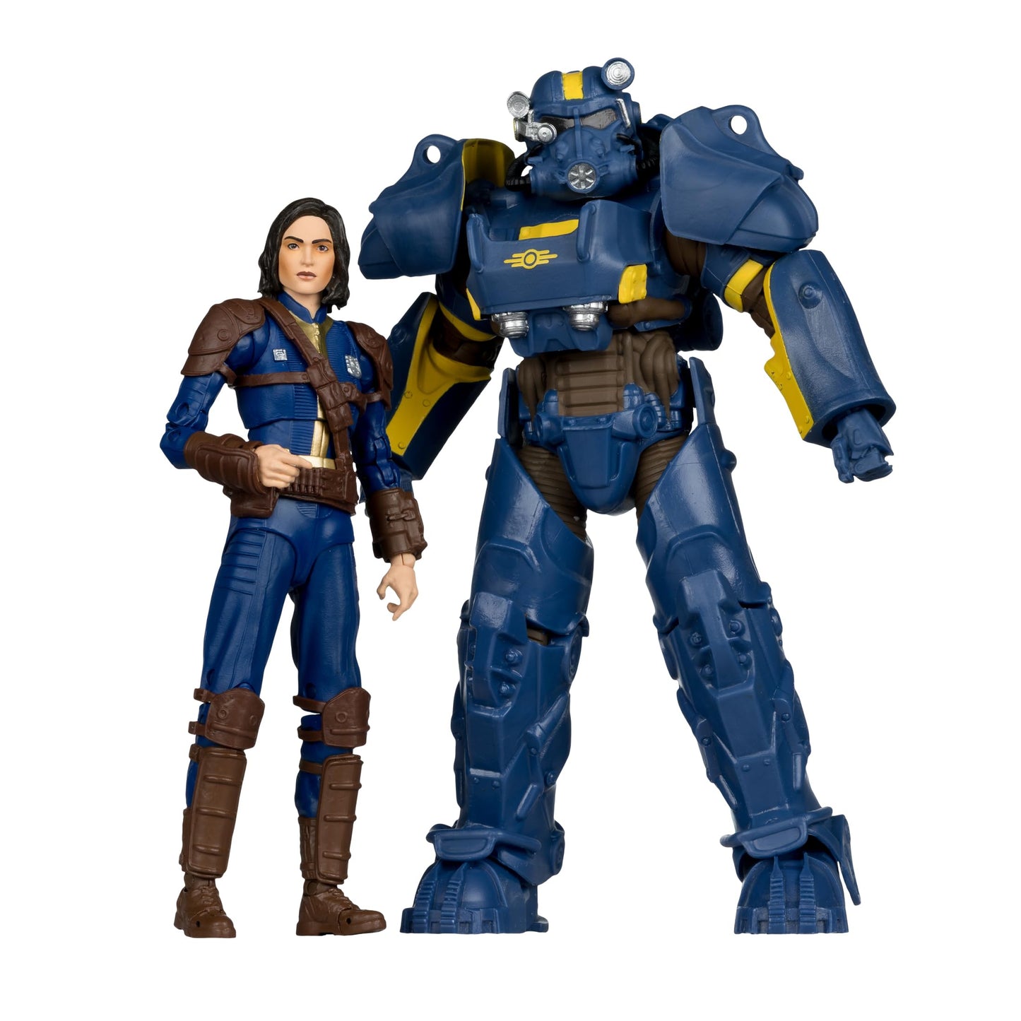 McFarlane Toys Fallout 4 T-60 Vault Tec & Sole Survivor 7-Inch 2-Pack