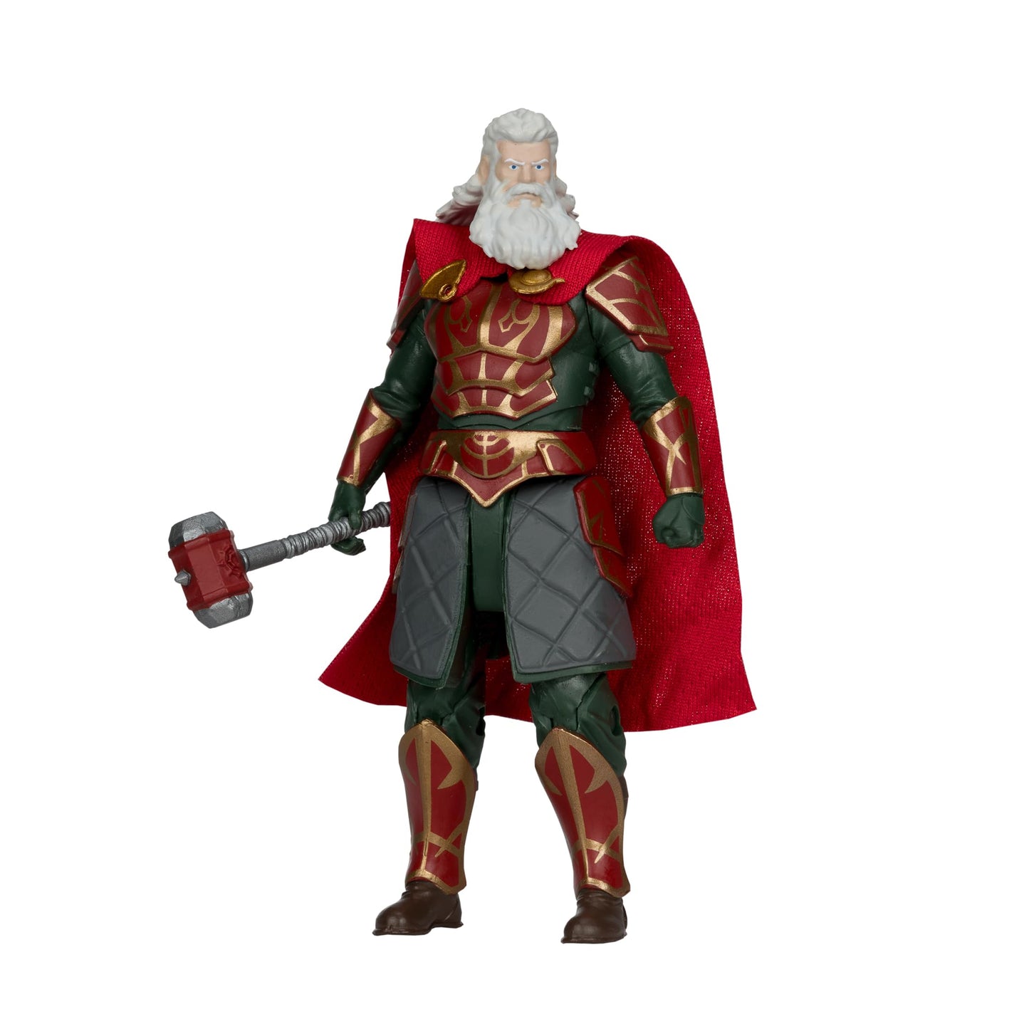 McFarlane Toys Helm Hammerhand 4in Build-A Figure | The Lord of the Rings War of the Rohirrim