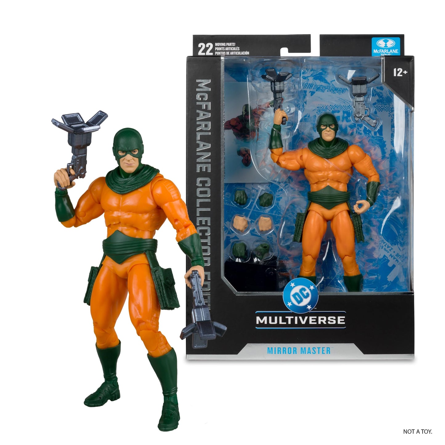 McFarlane Toys DC Multiverse Mirror Master (The Flash) 7-Inch Action Figure | Collector Edition #44