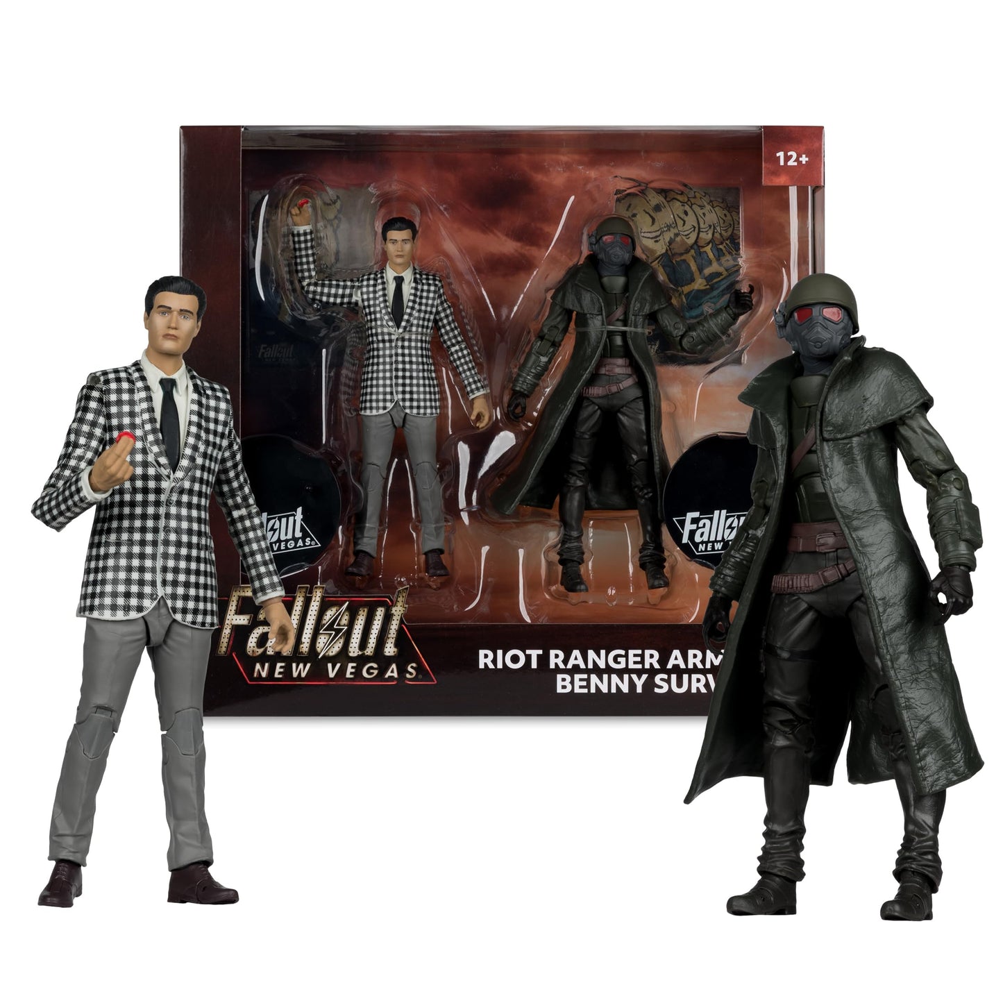 McFarlane Toys Fallout New Vegas Riot Ranger Armor Benny 2-Pack – 7-Inch Figures
