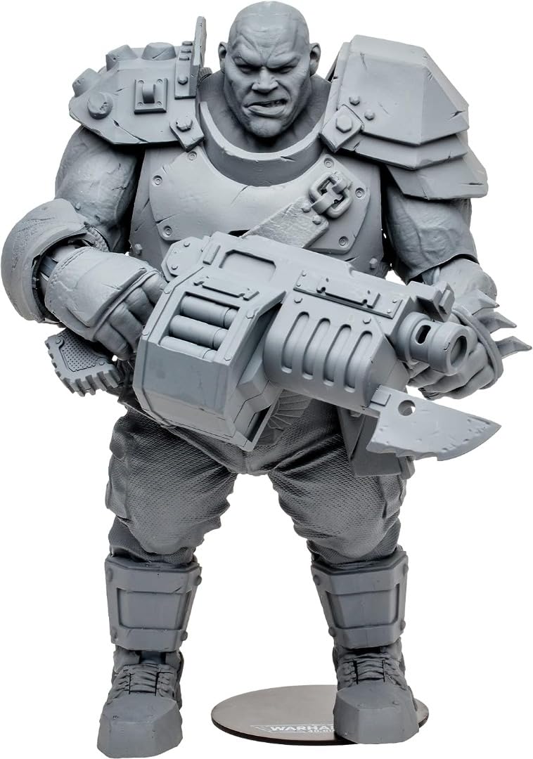 McFarlane Toys Warhammer 40K MEGAFIG OGRYN (Darktide) – Ultra Articulation & Ripper Gun
