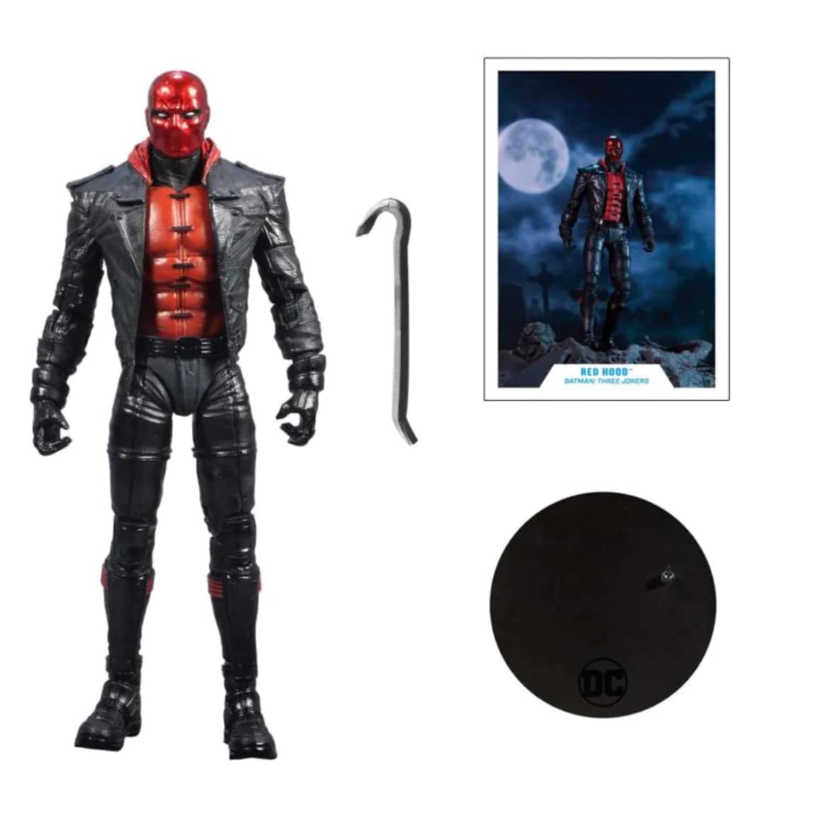 McFarlane Toys DC Multiverse Red Hood Figure – Batman: Three Jokers, 7-Inch