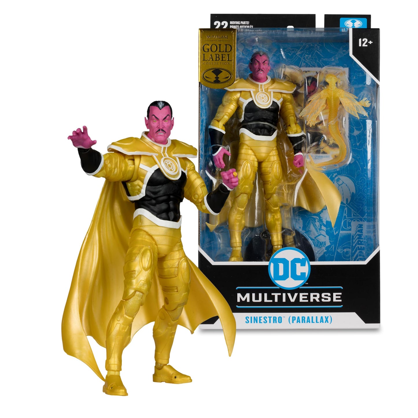 McFarlane Toys DC Multiverse Sinestro (Parallax) Gold Label 7-Inch Action Figure