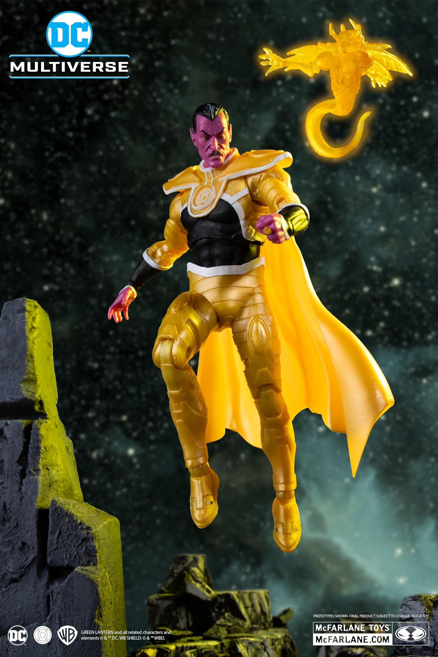 McFarlane Toys DC Multiverse Sinestro (Parallax) Gold Label 7-Inch Action Figure