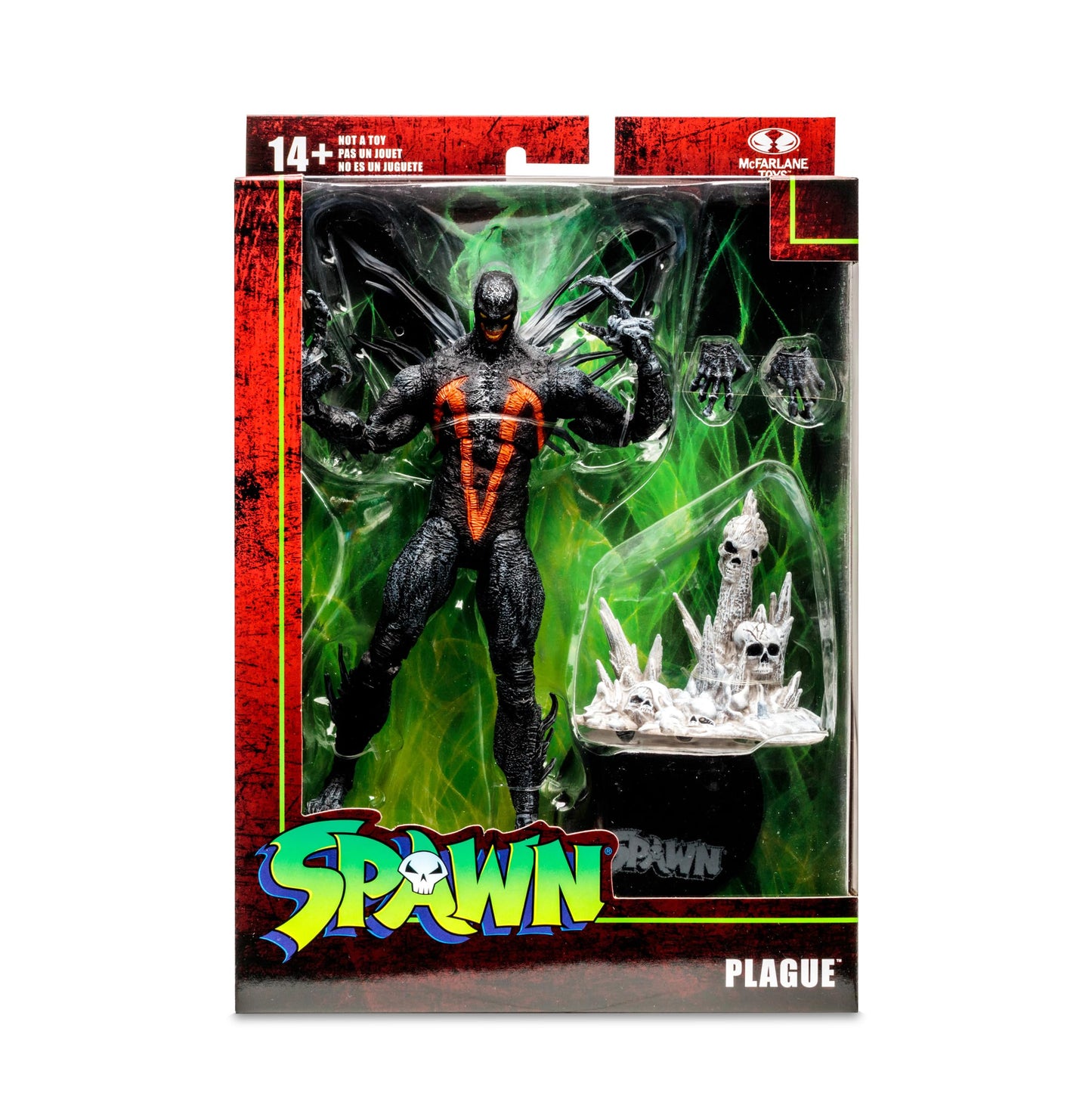 McFarlane Toys Spawn 7IN WV4 Plague – Ultra-Articulation Collectible Figure