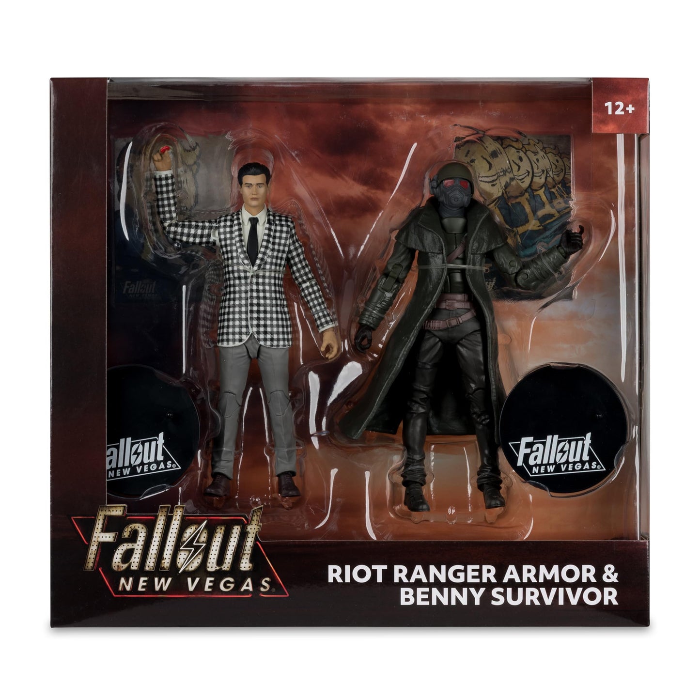 McFarlane Toys Fallout New Vegas Riot Ranger Armor Benny 2-Pack – 7-Inch Figures