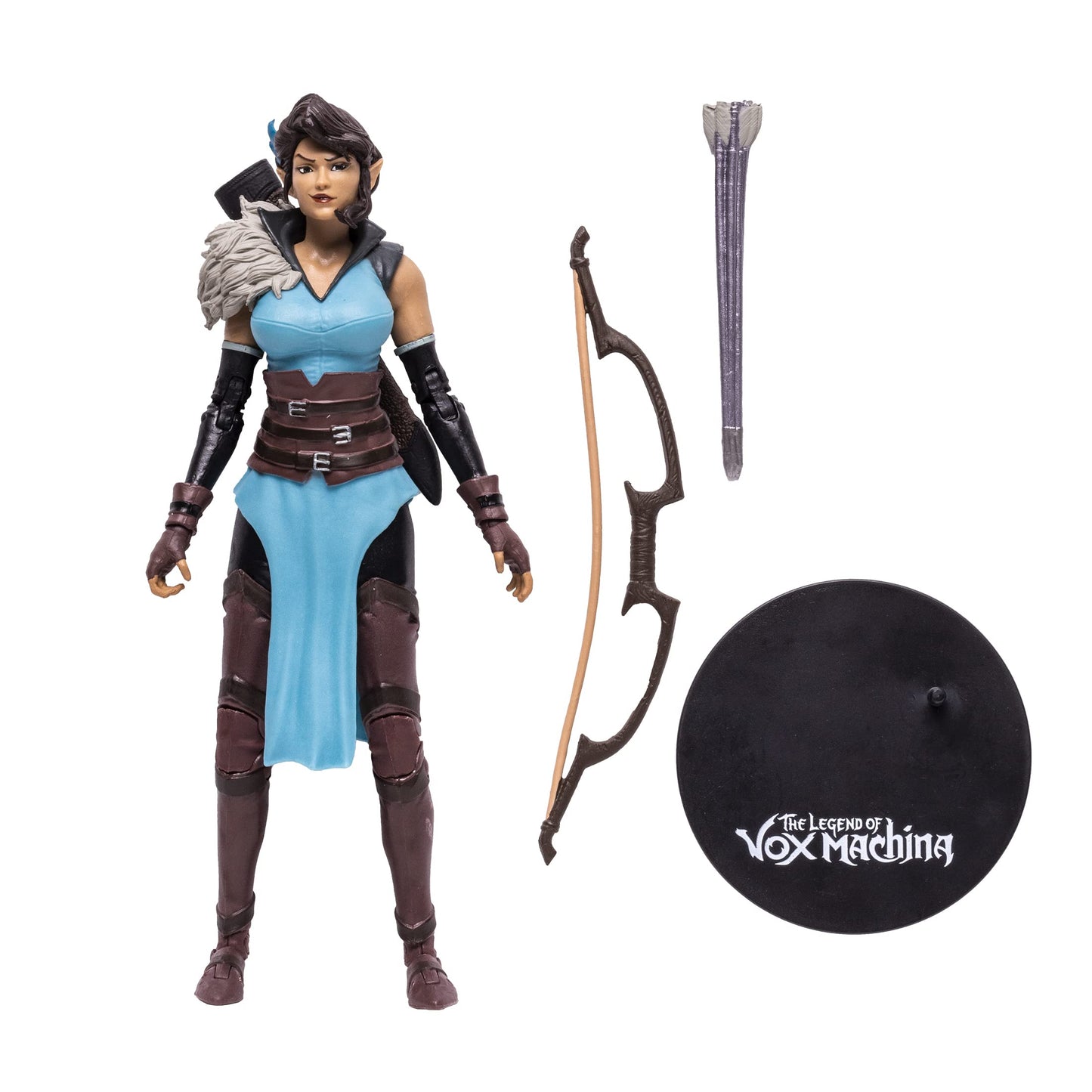 McFarlane Toys: Vex'ahlia Figure from Critical Role Vox Machina – 7-Inch Action Figure + Accessories