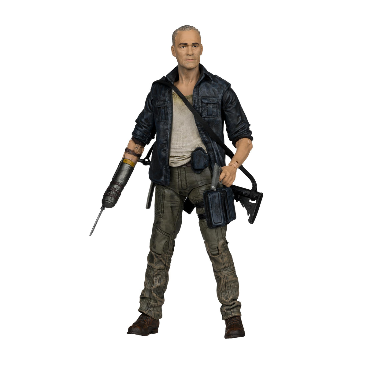 McFarlane Toys The Walking Dead Merle Dixon 5in Figure – 20 Points of Articulation & Accessories