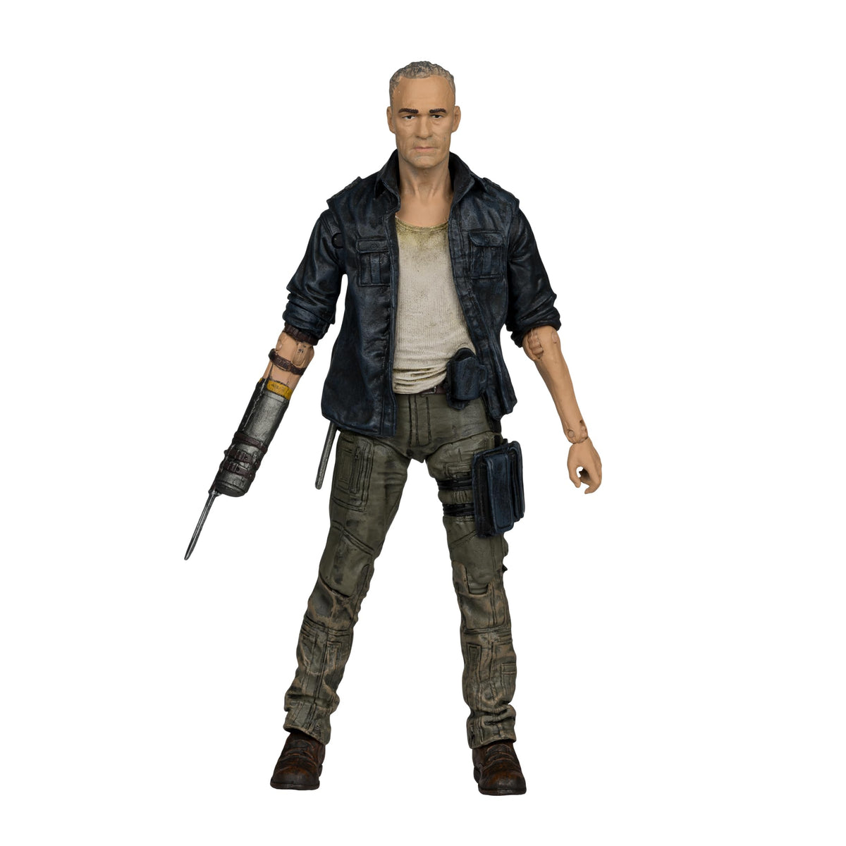 McFarlane Toys The Walking Dead Merle Dixon 5in Figure – 20 Points of Articulation & Accessories