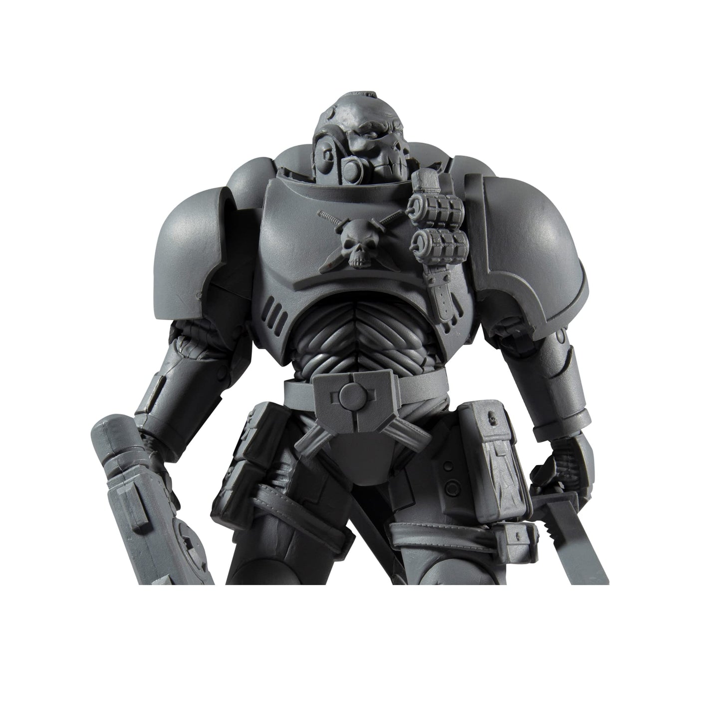 McFarlane Toys Warhammer 40,000 Space Marine Reiver Artist Proof – 7-Inch Action Figure with Grapnel Launcher & Base