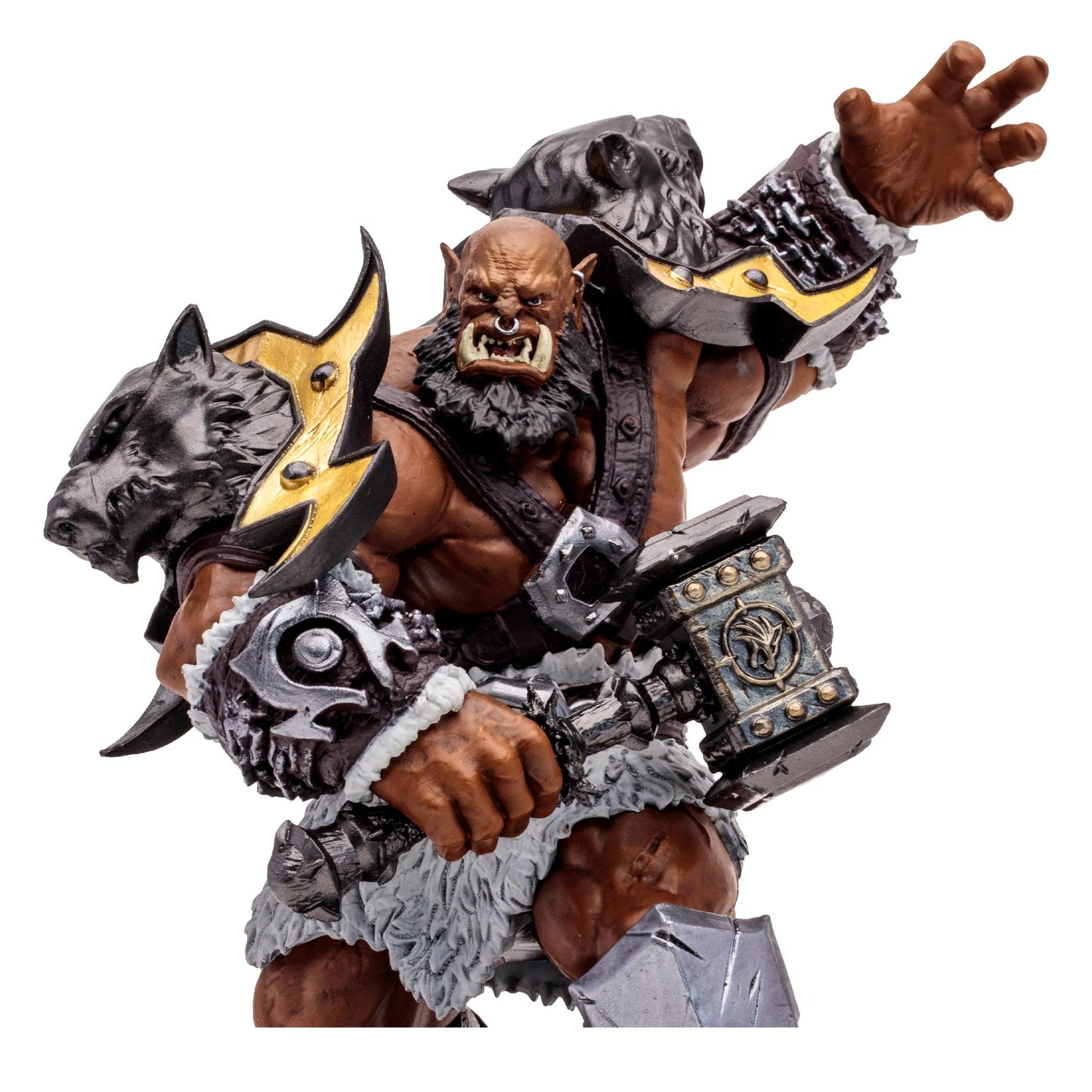 McFarlane Toys World of Warcraft Orc: Warrior/Shaman (Epic) 1:12 Scale Posed Figure