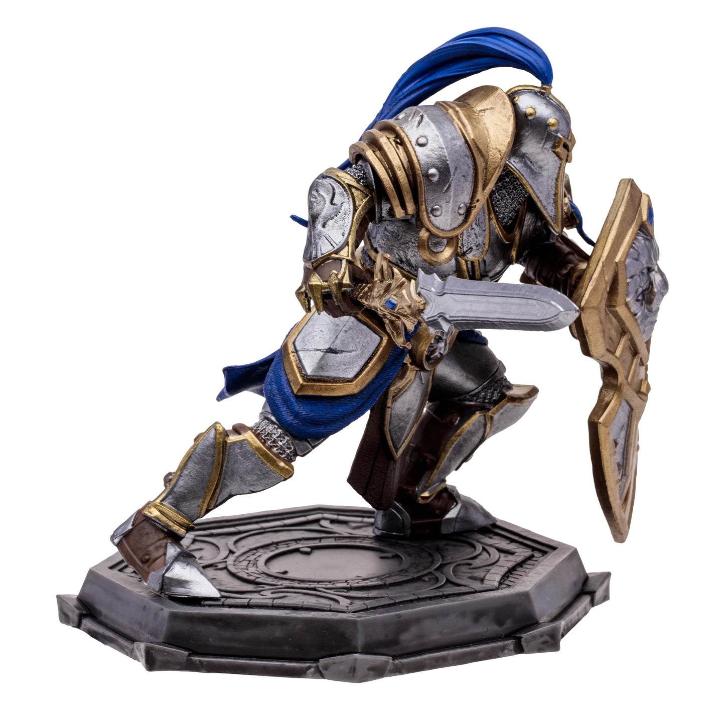 McFarlane Toys World of Warcraft Human Paladin 1:12 Scale Posed Figure | Collectible