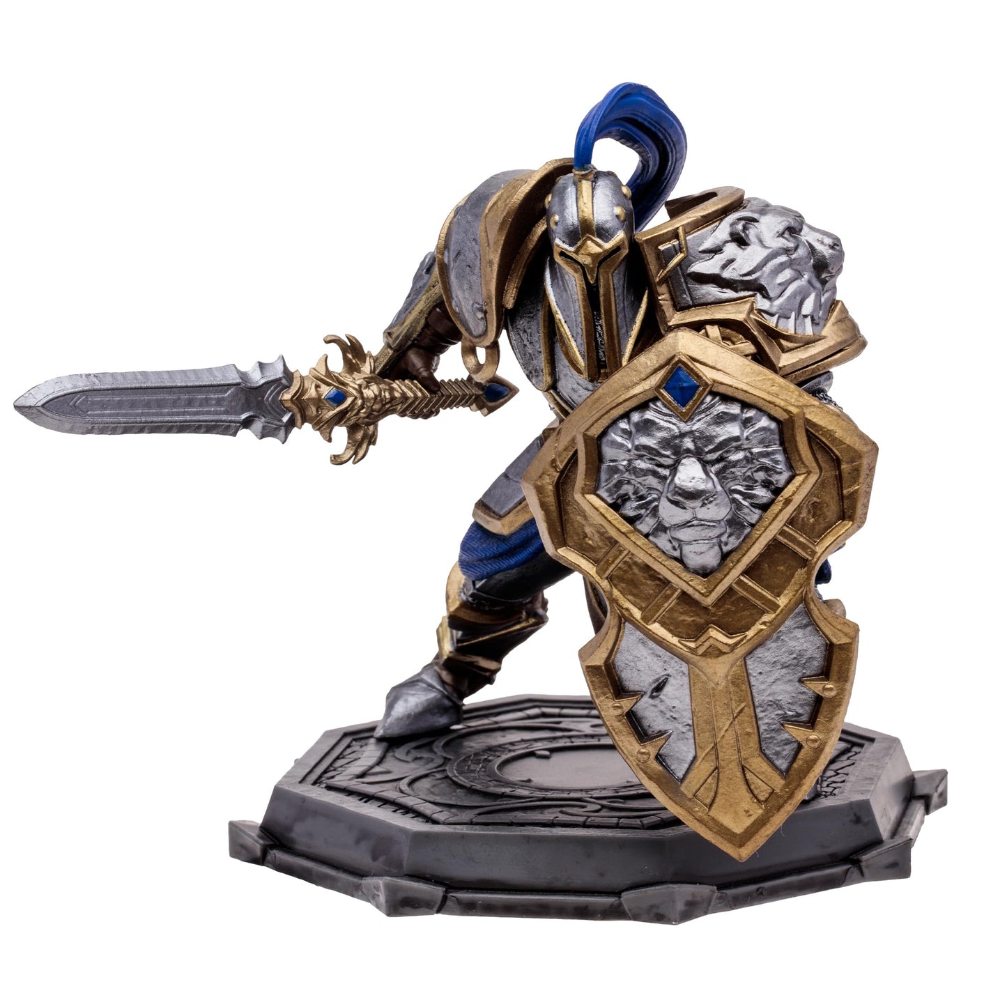 McFarlane Toys World of Warcraft Human Paladin 1:12 Scale Posed Figure | Collectible