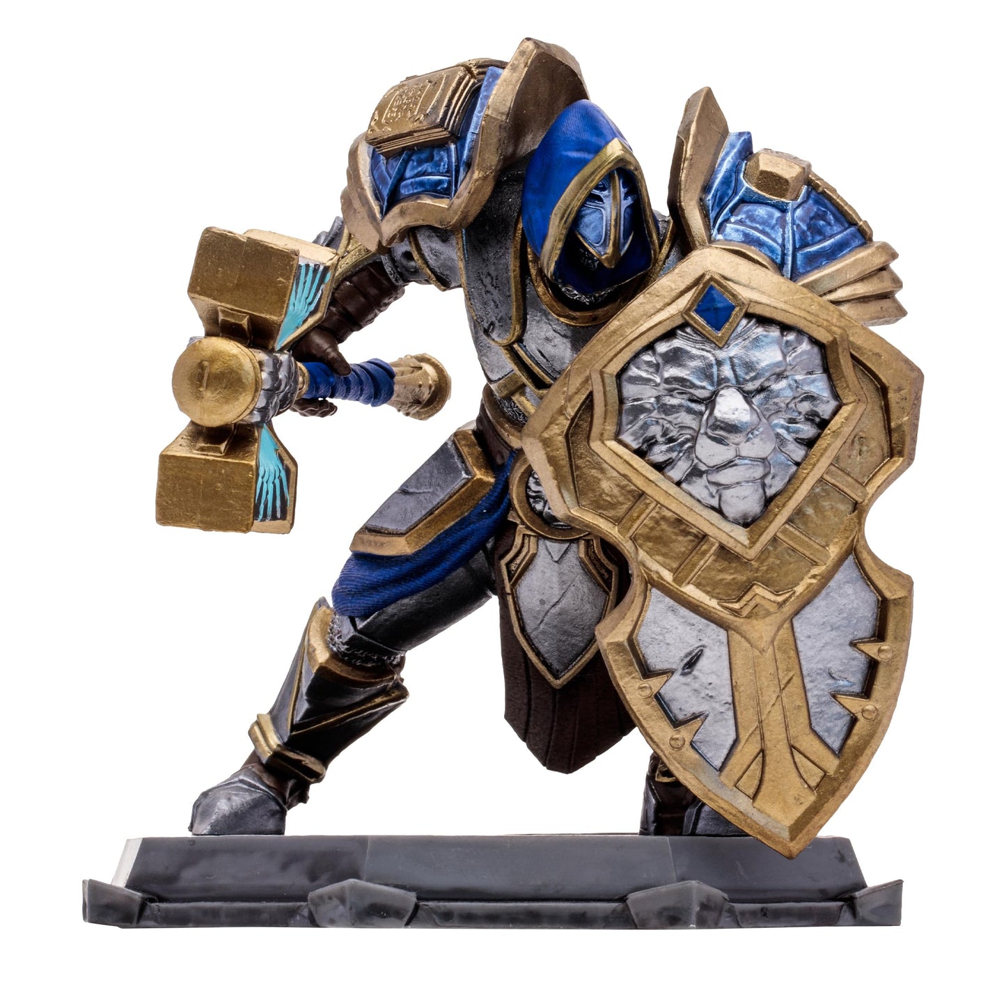 McFarlane Toys World of Warcraft Human Paladin 1:12 Scale Posed Figure | Collectible