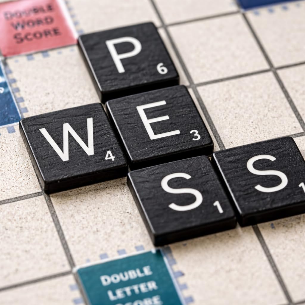 MC Marble Cultures: Oversized Wooden Wall Word Game (32" x 24") – Magnetic Tile Board with Chalkboard & Storage