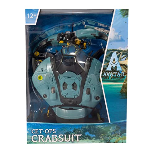 McFarlane Toys Avatar: The Way of Water CET-OPS Crabsuit Megafig – Poseable Collectible Figure