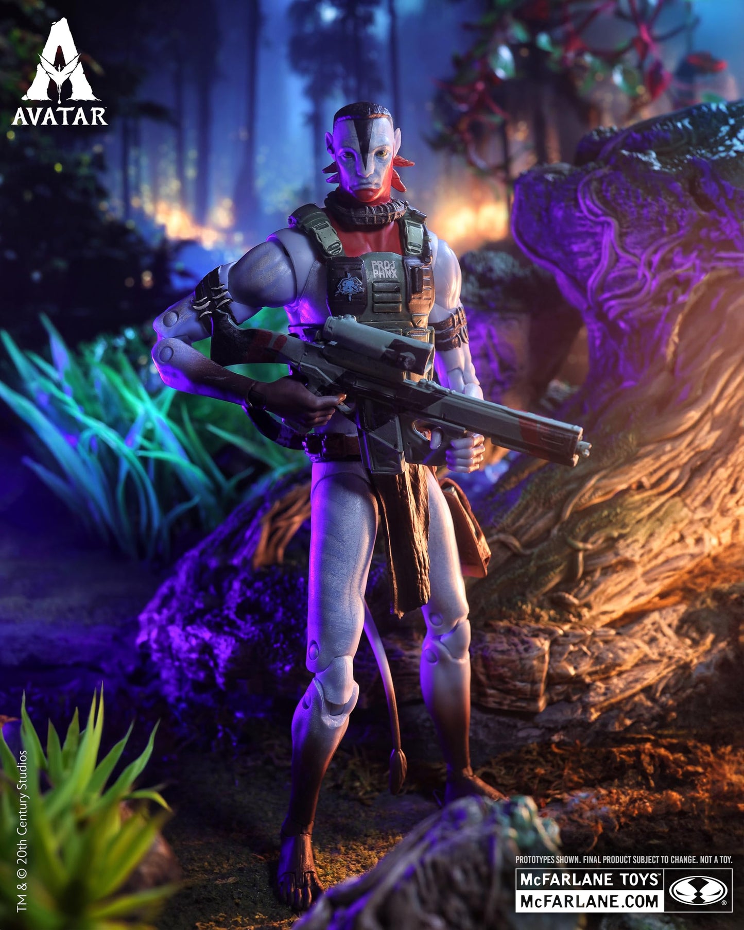 McFarlane Toys Avatar: Fire and Ash Quaritch 7-Inch Action Figure – Collector Edition