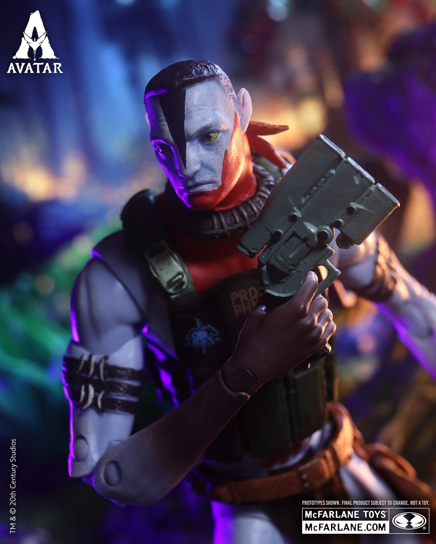 McFarlane Toys Avatar: Fire and Ash Quaritch 7-Inch Action Figure – Collector Edition