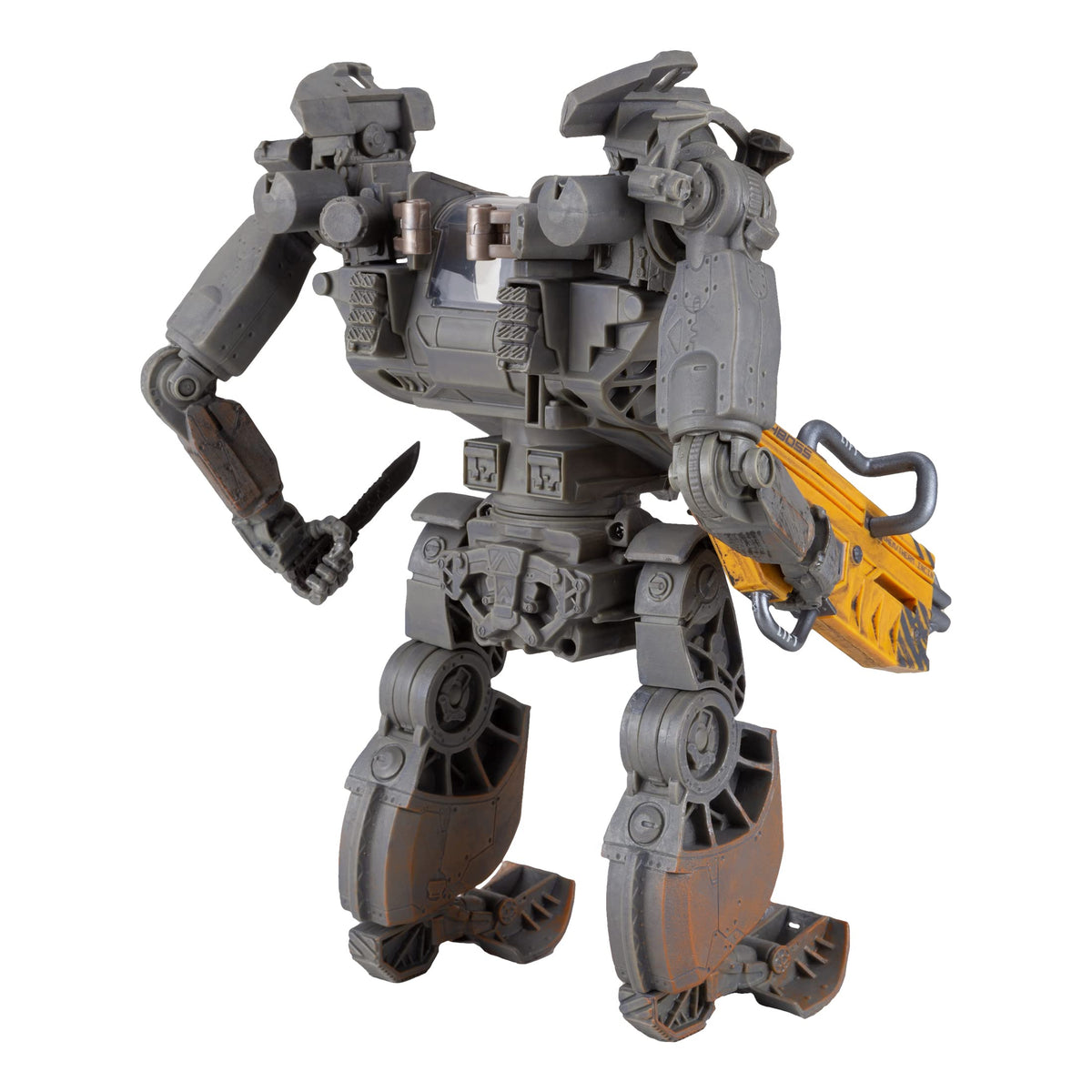 McFarlane Avatar: The Way of Water Amp Suit Megafig with Bush Boss FD-11 Flamethrower — 22-Point Articulation