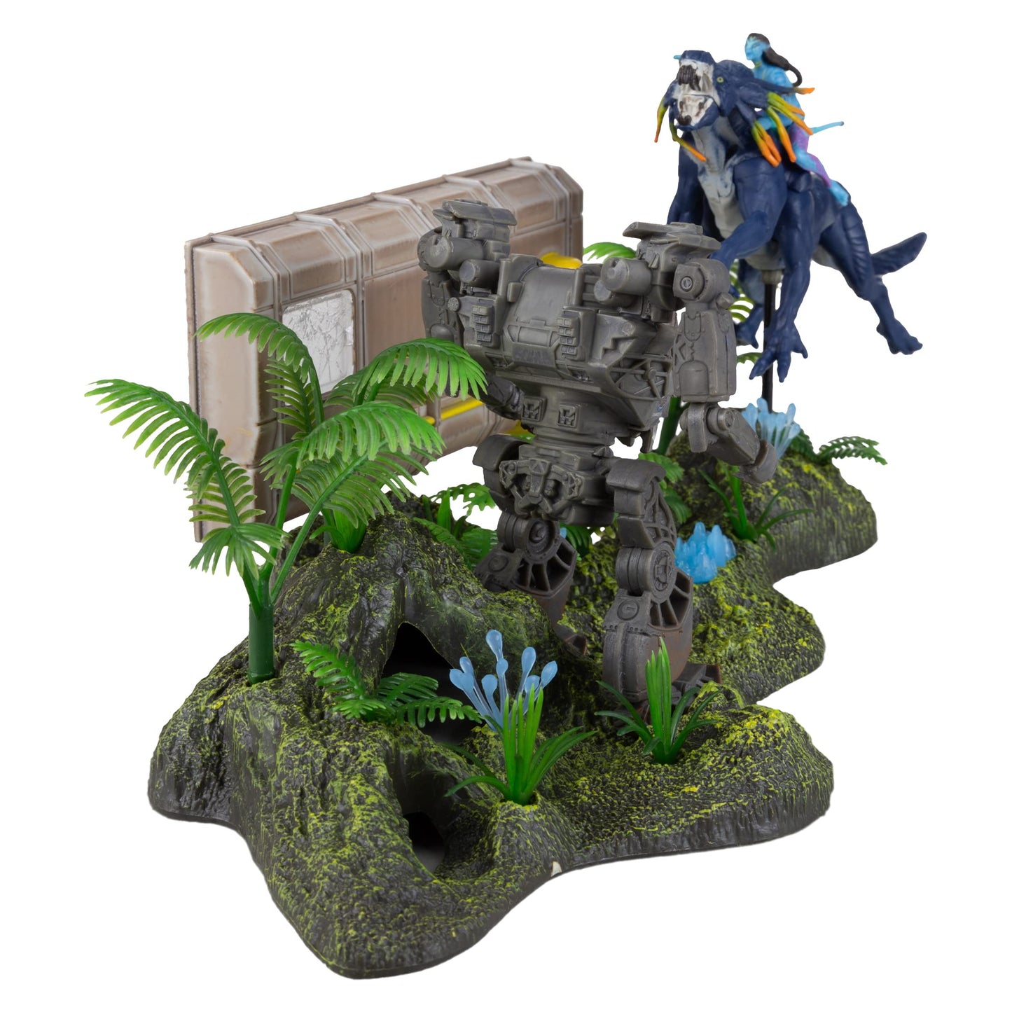 McFarlane Toys Avatar: The Way of Water – World of Pandora Shack Site Battle Figure Set