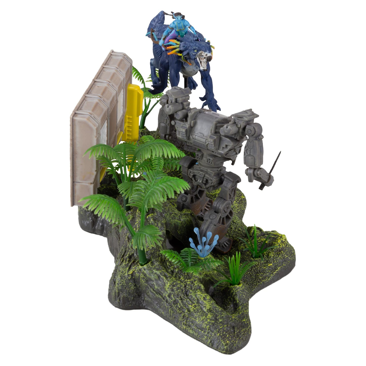 McFarlane Toys Avatar: The Way of Water – World of Pandora Shack Site Battle Figure Set