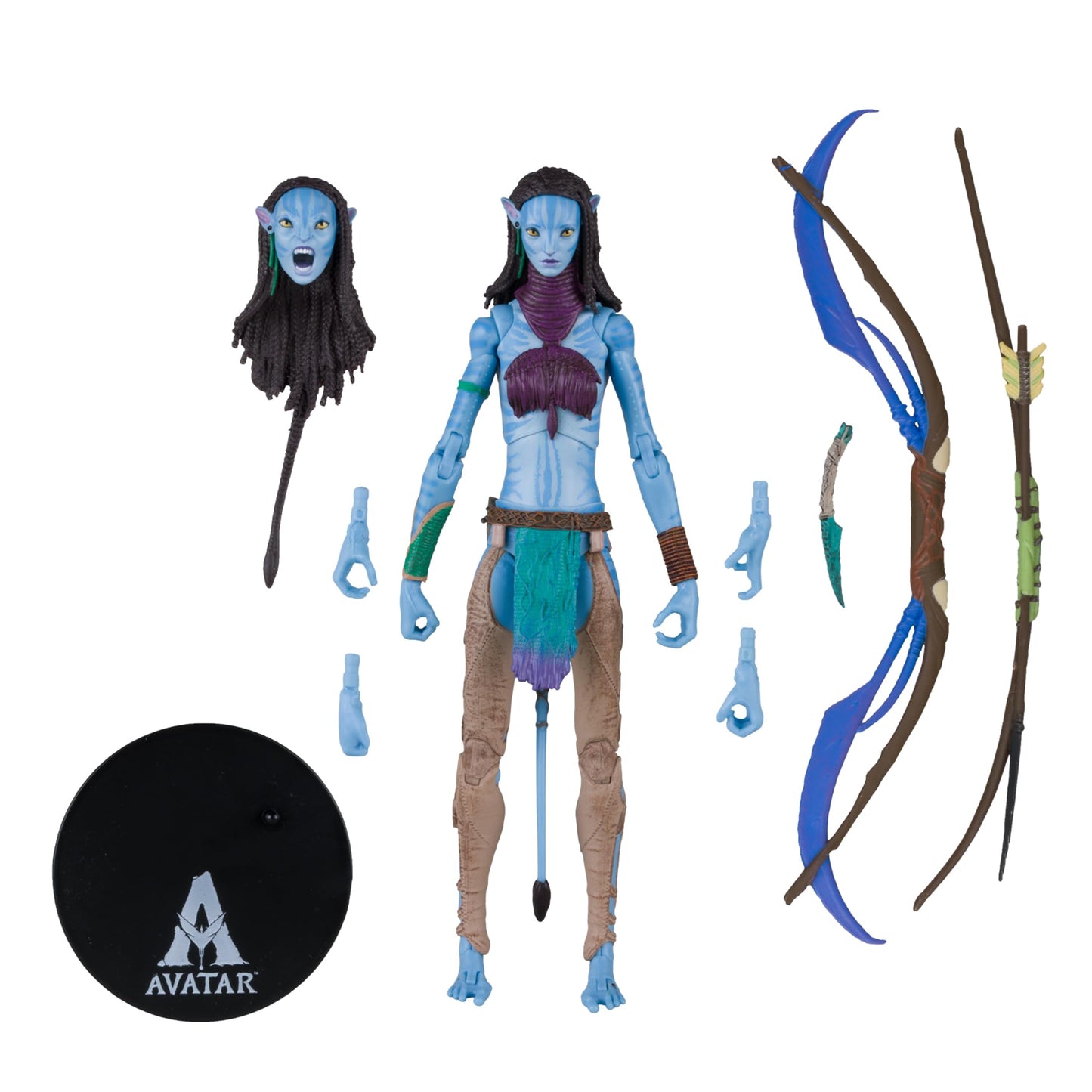 McFarlane Toys Avatar: Fire and Ash Neytiri 7-Inch Action Figure – Collector Edition