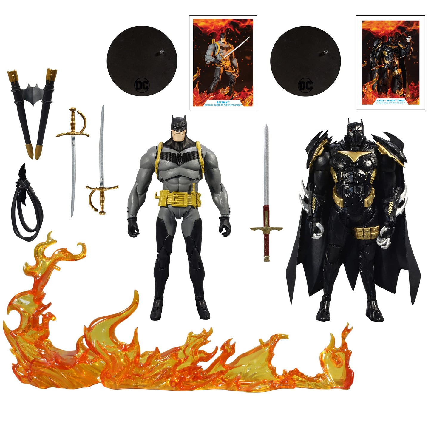McFarlane DC Multiverse Batman vs Azrael 7-Inch Action Figure Multipack